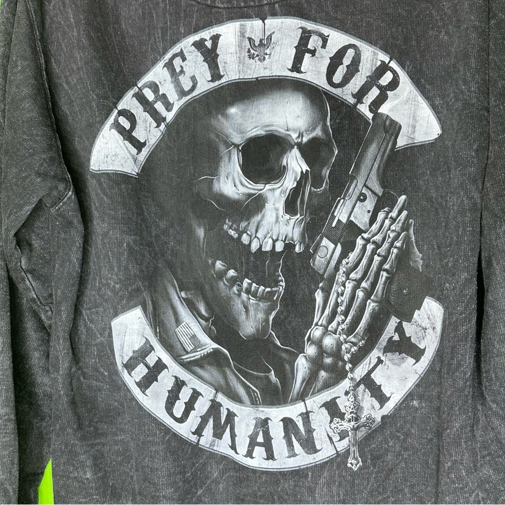 Pray for humanity, Hoody size, XL